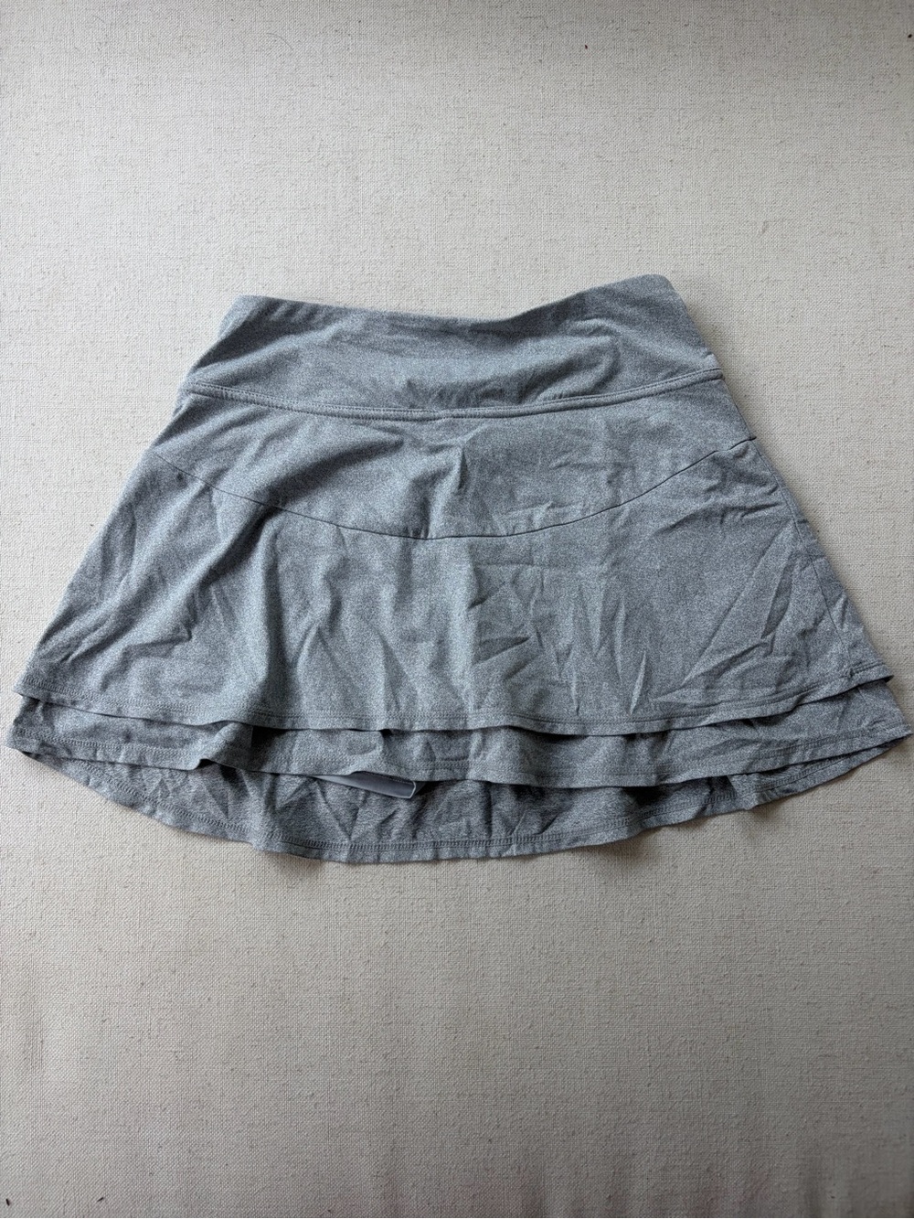 Kyodan Gray Layered Skirted Active Skort